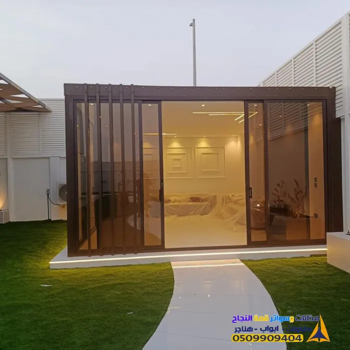 أفضل مقاول مجلس  زجاجي في الرياض