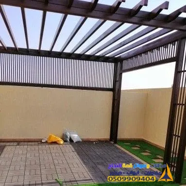 حداد مظلات اسطح بالرياض حي الجنادرية 